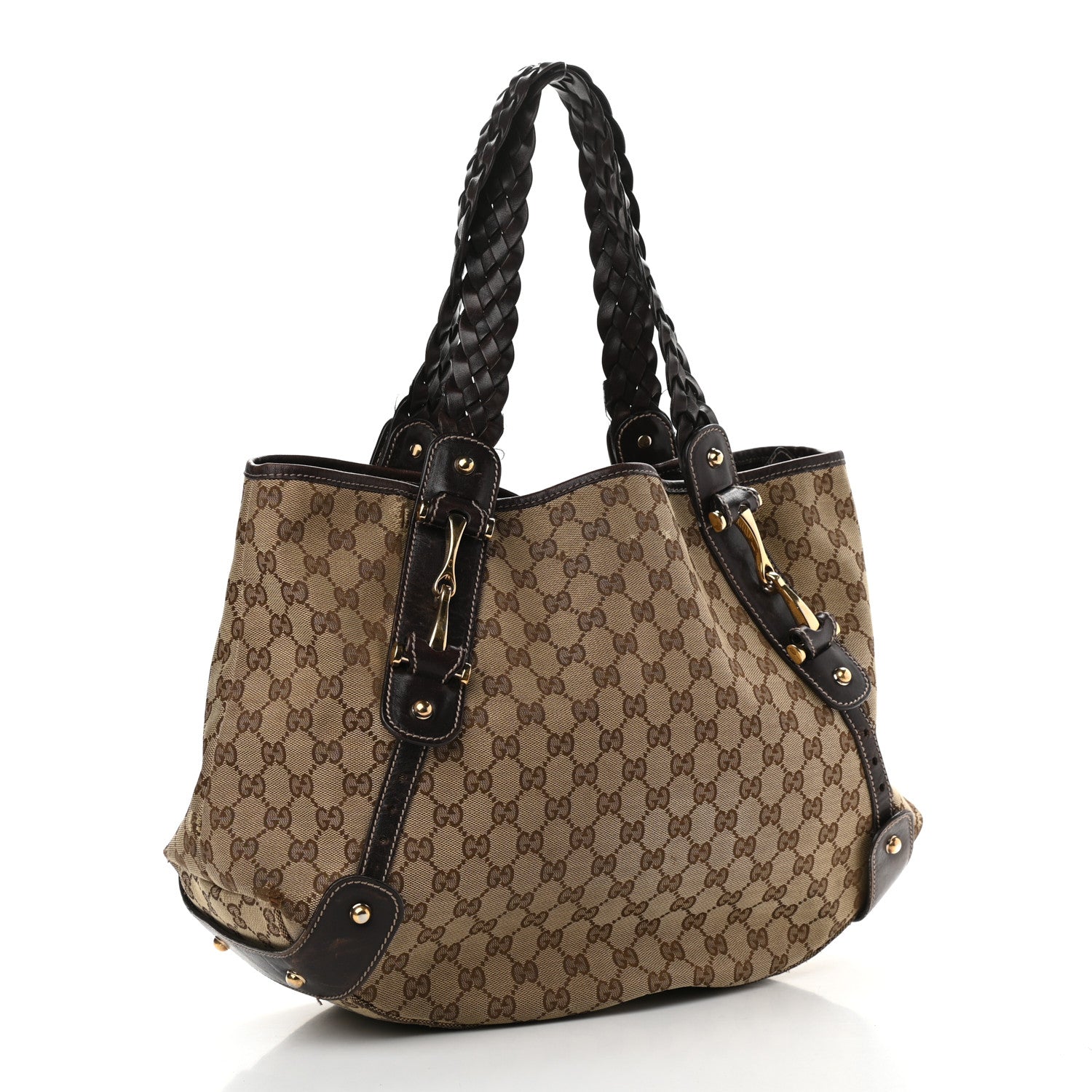 Gucci Monogram Medium Pelham Shoulder Bag Dark Brown 3 of 14