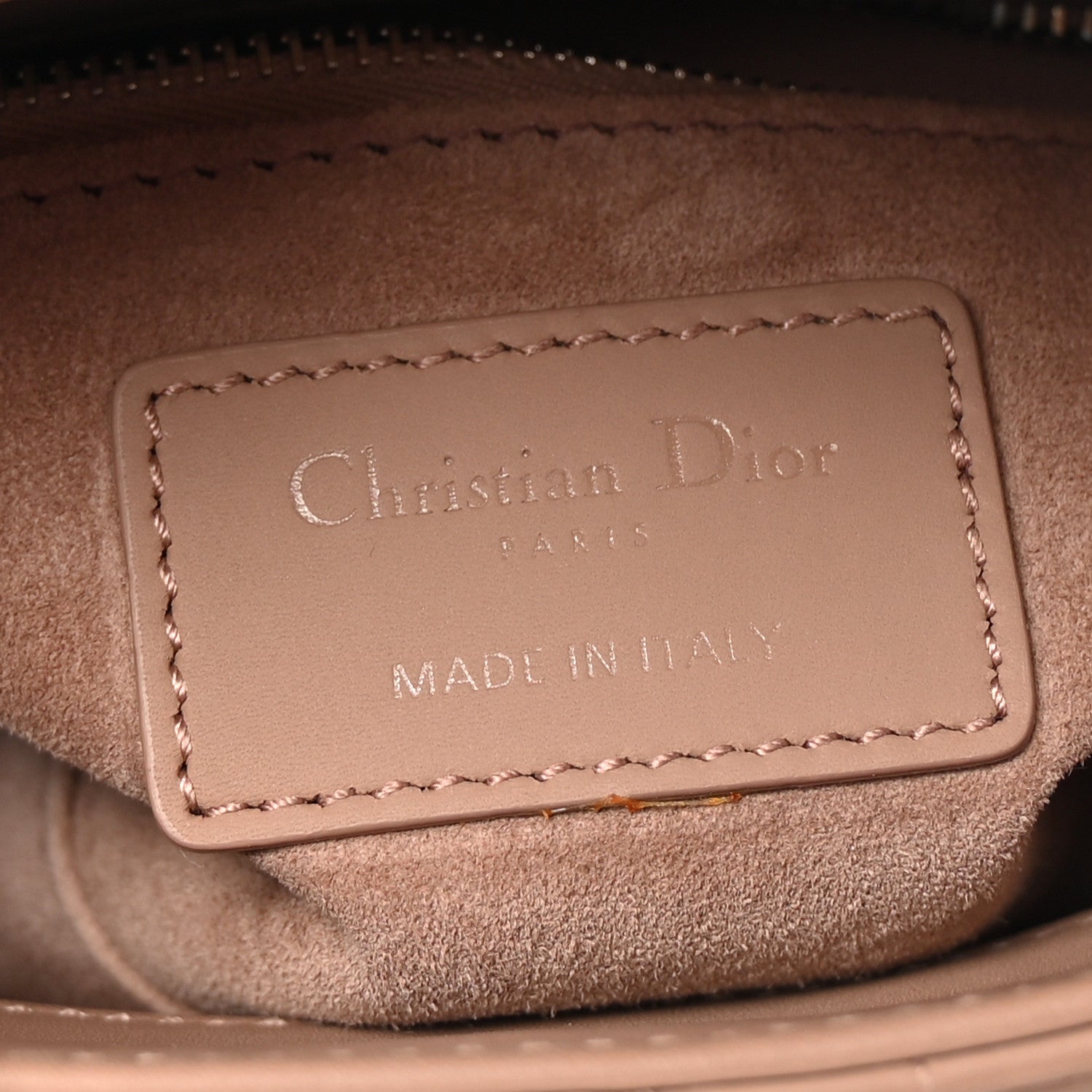 Christian Dior Ultra Matte Calfskin Cannage Mini Lady Dior Fard 6 of 9
