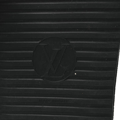 Louis Vuitton Suede Shearling Polar Flat High Boots 40 Black 8 of 11