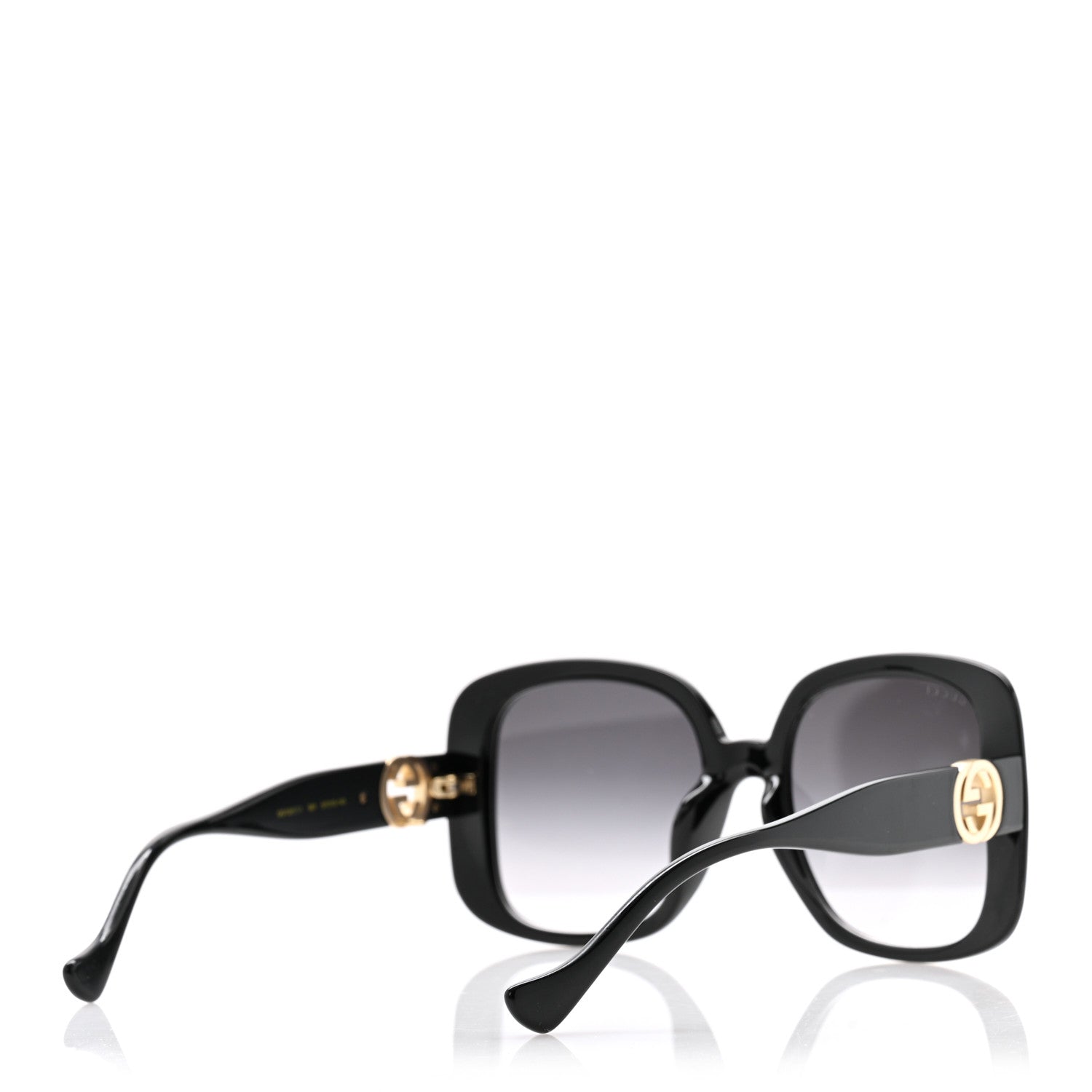 Gucci Acetate Square Frame GG1029SA Sunglasses Black 4 of 8