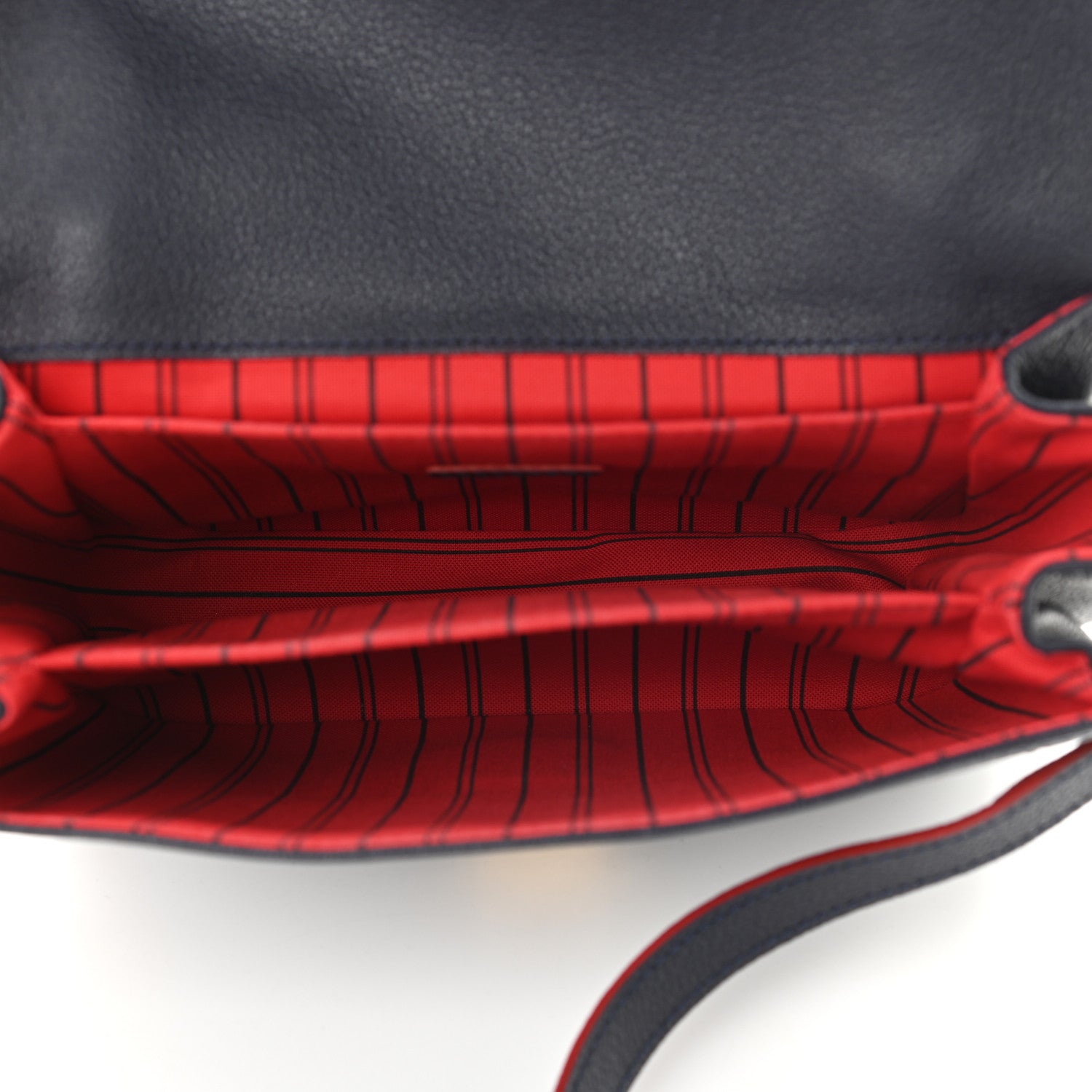 Louis Vuitton Empreinte Pochette Metis Marine Rouge 7 of 9