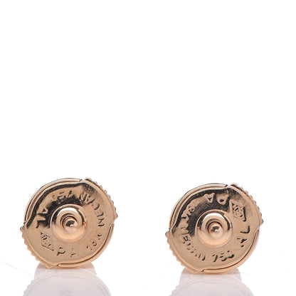 Cartier 18K Pink Gold Pink Sapphire D'Amour Earrings 3 of 4