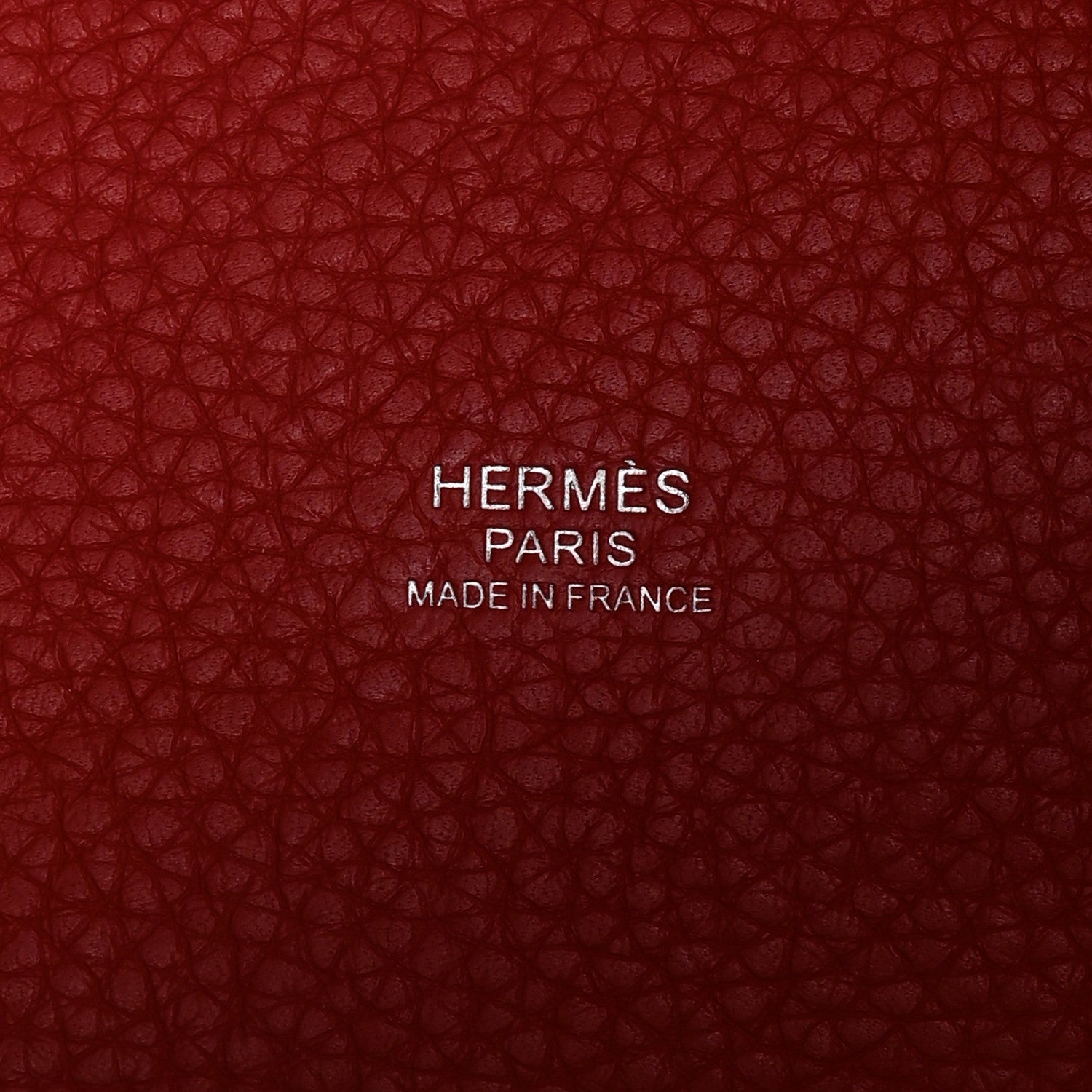 Hermes Taurillon Clemence Picotin Lock 22 MM Rouge Tomate 5 of 11