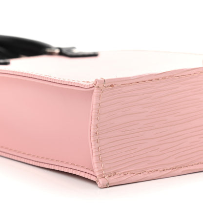 Louis Vuitton Epi Petit Sac Plat Rose Ballerine 8 of 9