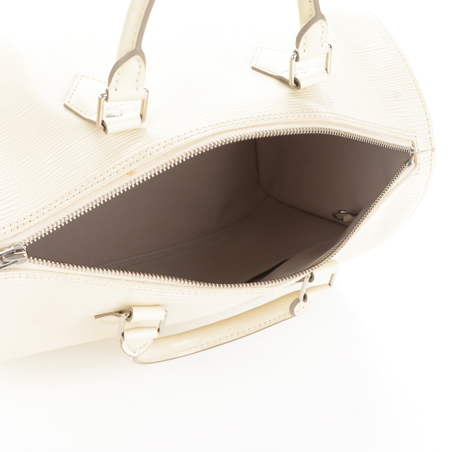 Louis Vuitton Epi Speedy 30 Ivory 5 of 7