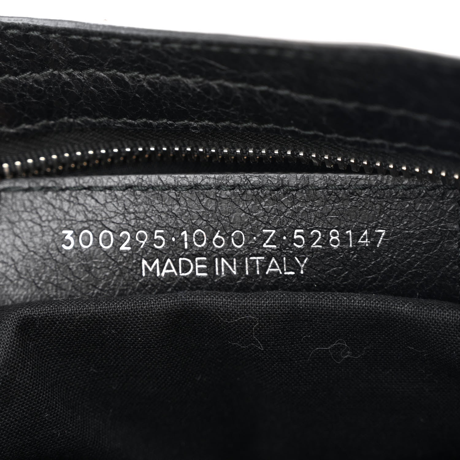 Balenciaga Agneau Classic Silver Hardware Mini City Logo Strap Black White 7 of 11
