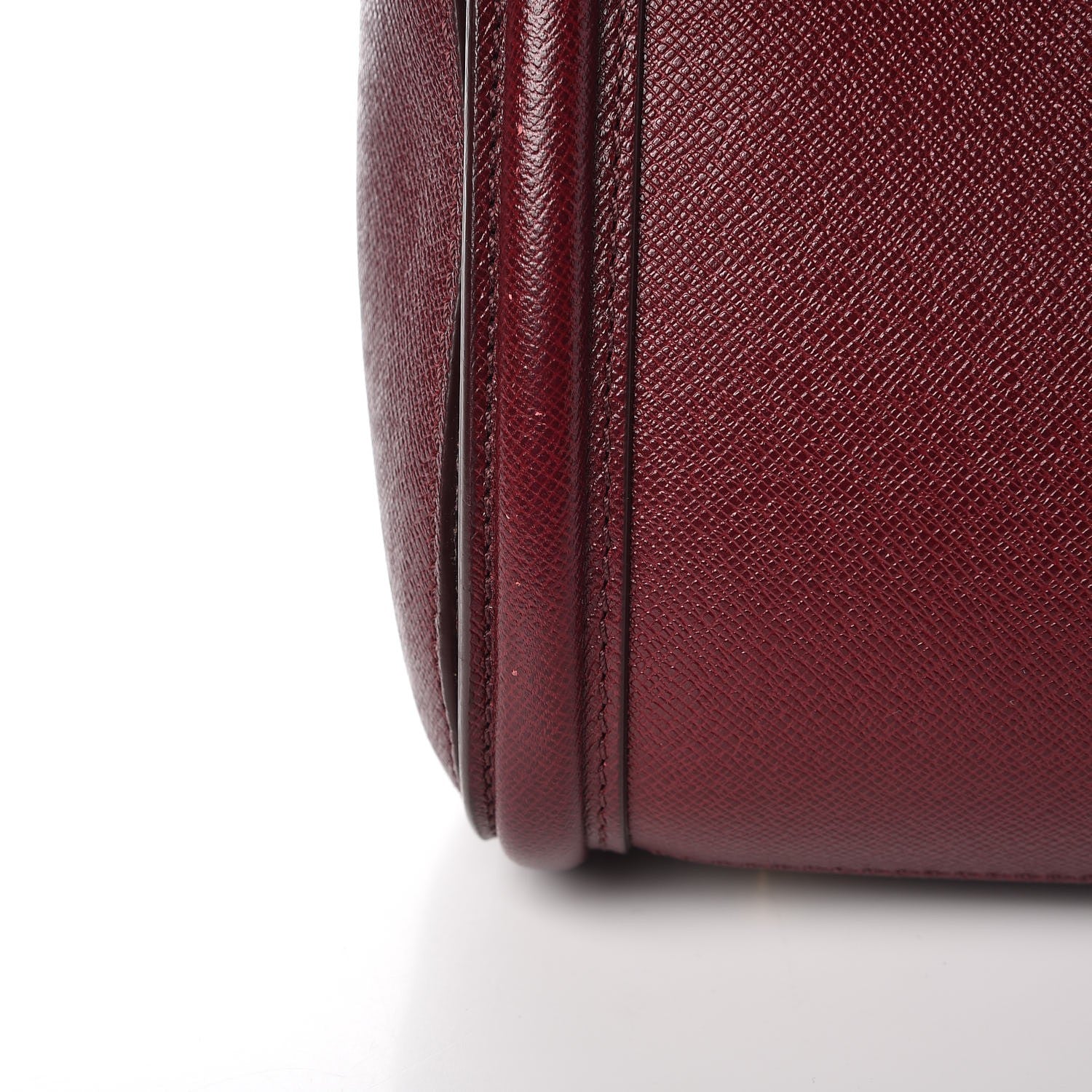 Alexander McQueen Calfskin Small Heroine Burgundy 10 of 17