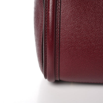 Alexander McQueen Calfskin Small Heroine Burgundy 10 of 17