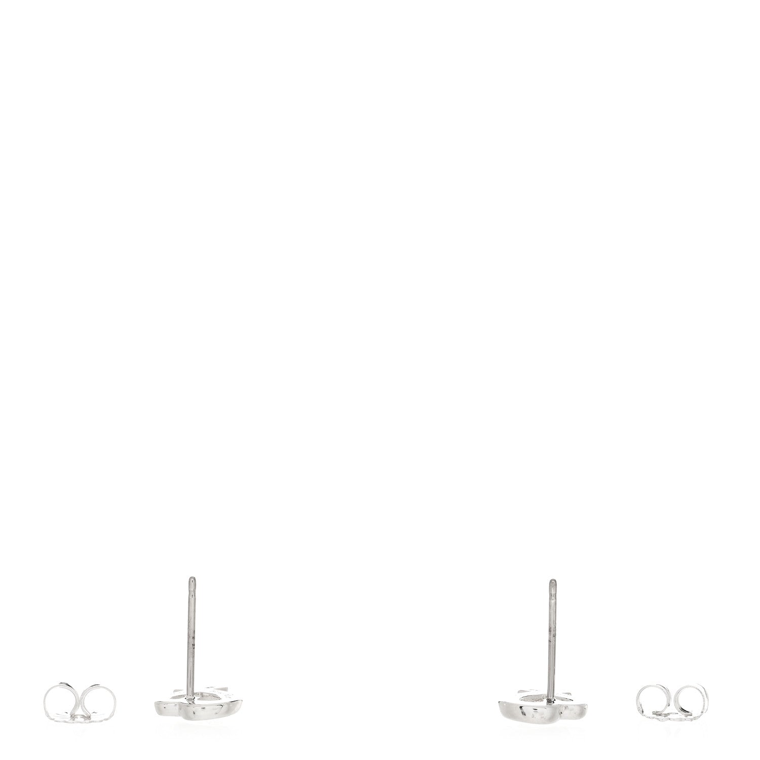 Tiffany Sterling Silver Mini Paloma Picasso Loving Heart Earrings 3 of 4