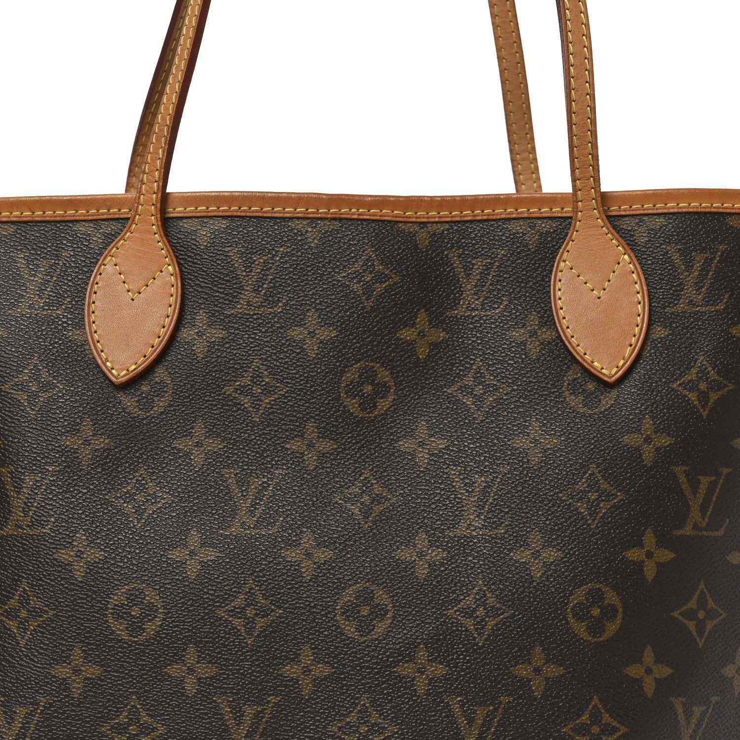 Louis Vuitton Monogram Neverfull MM 7 of 9