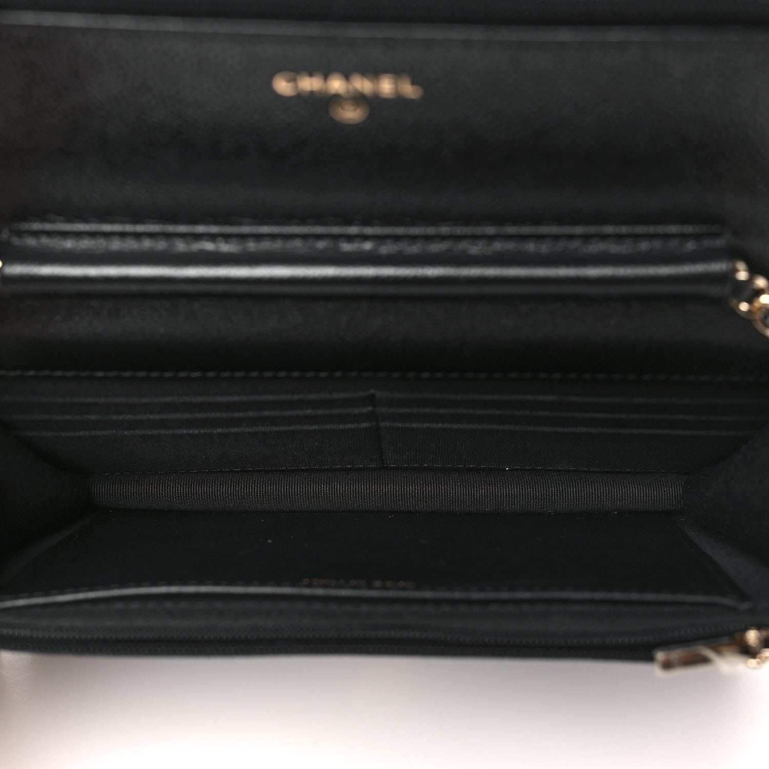 Chanel Caviar Quilted Multi Chain Wallet On Chain WOC Black 5 of 12