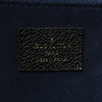 Louis Vuitton Empreinte Monogram Giant Neverfull MM Black 7 of 9