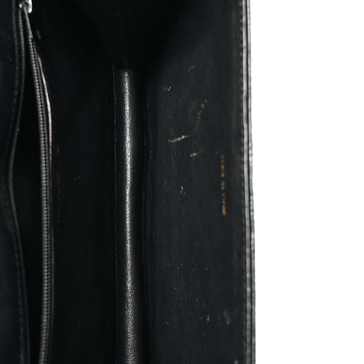 Lizard CC Mini Flap Bag Black