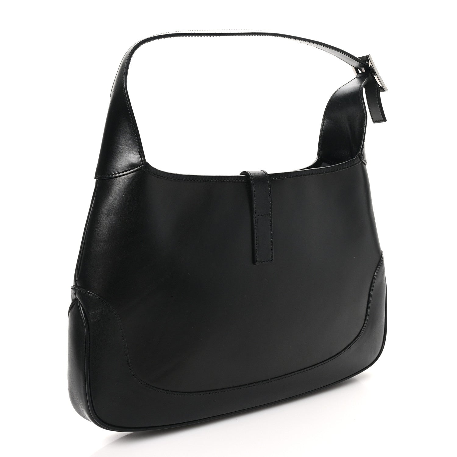 Gucci Calfskin Small Jackie O Hobo Black 3 of 10