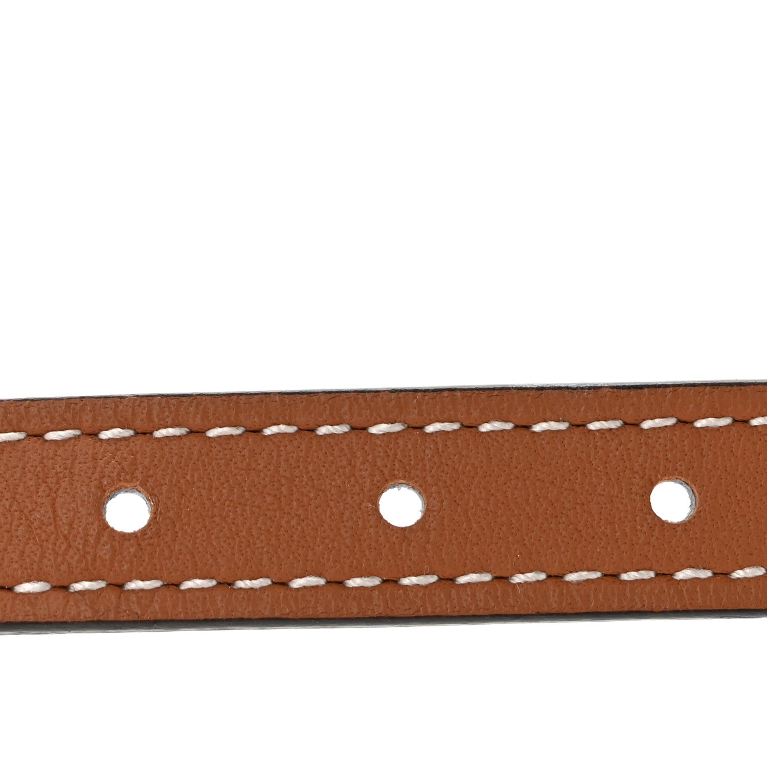Hermes Swift Epsom 13mm Ancre Belt 75 30 White Gold 3 of 7