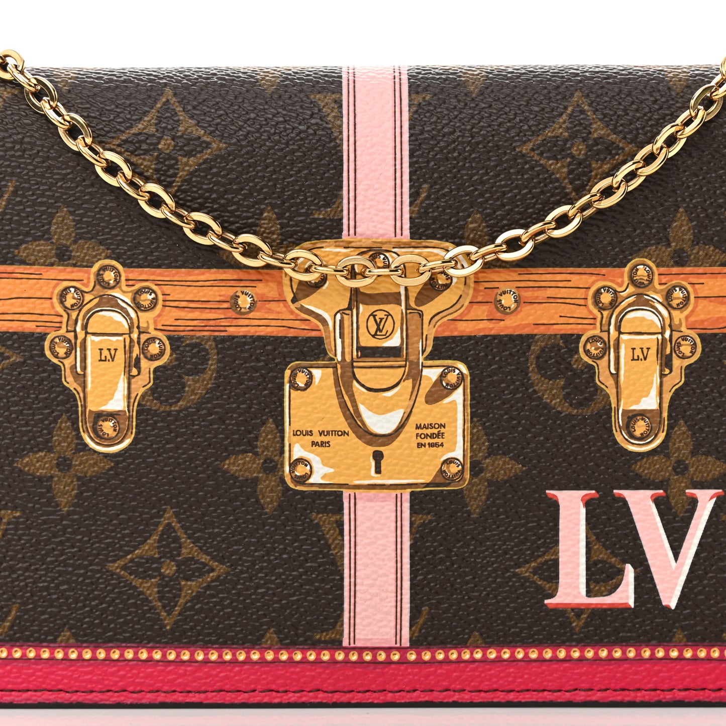Monogram Summer Trunks Pochette Weekend