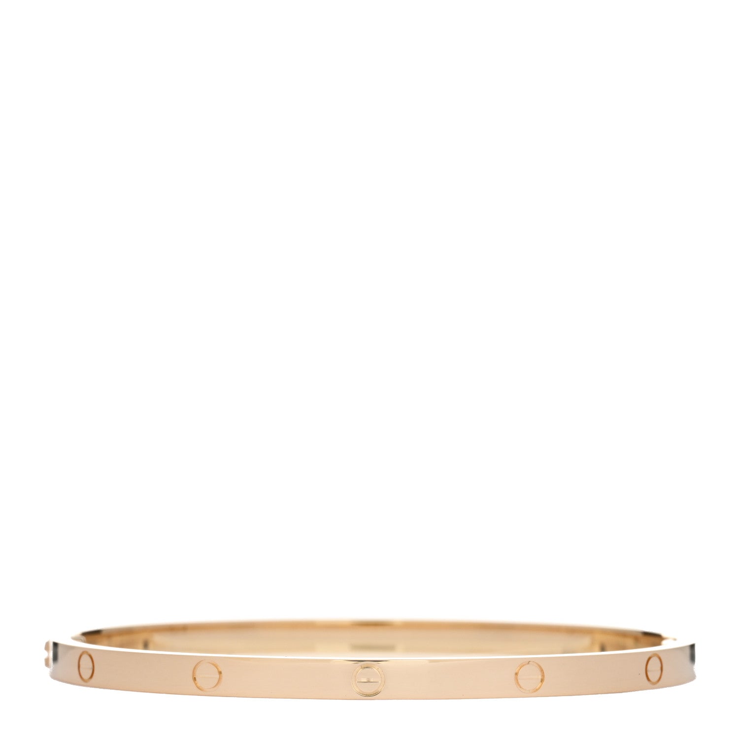 Cartier 18K Yellow Gold Small LOVE Bracelet 17 2 of 5