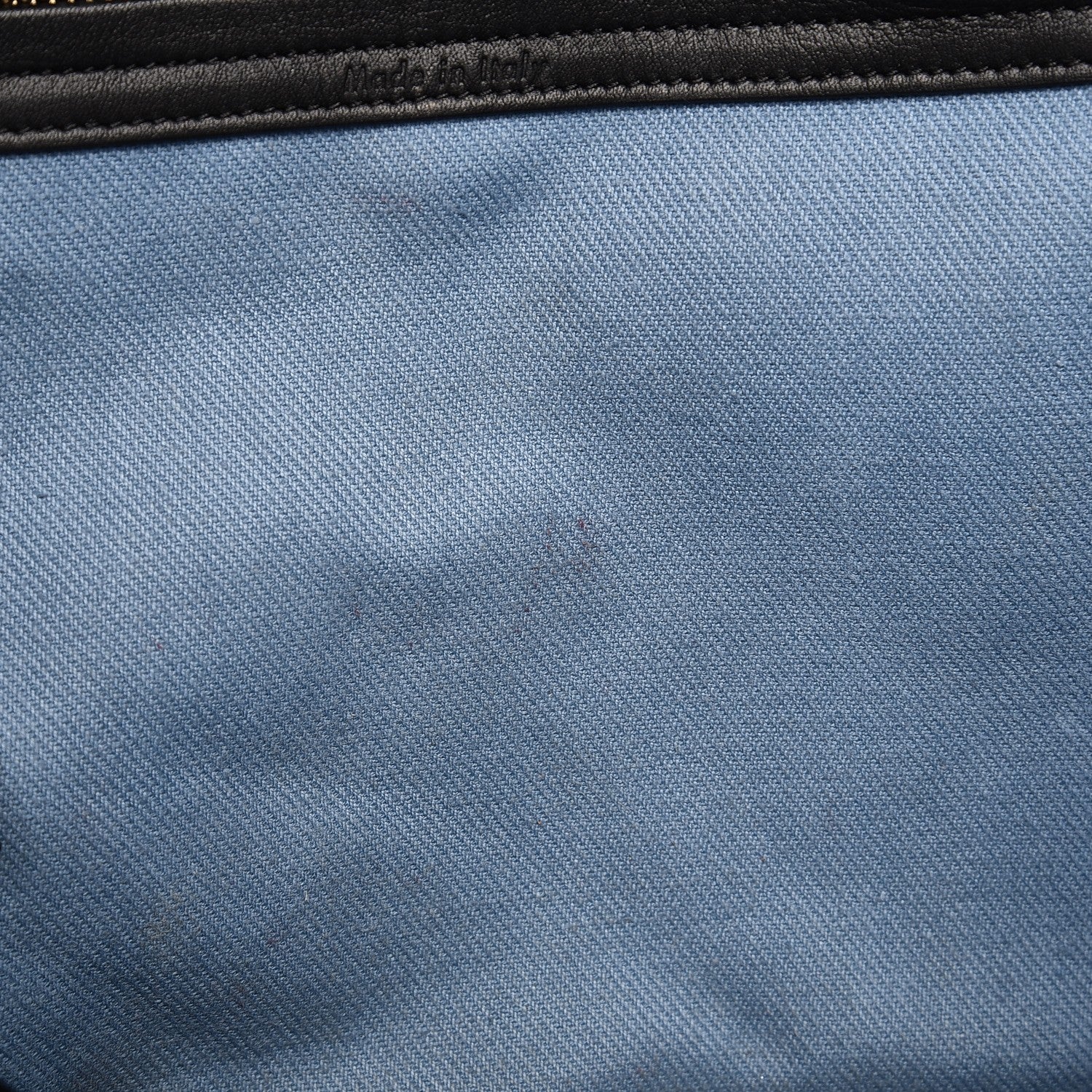Celine Cotton Canvas Medium Phantom Luggage Blue 7 of 11