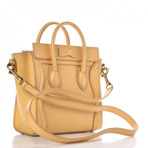 Celine Supple Calfskin Nano Luggage Butter 3 of 12
