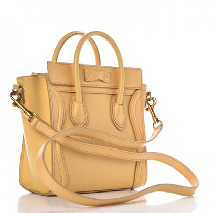 Celine Supple Calfskin Nano Luggage Butter 3 of 12