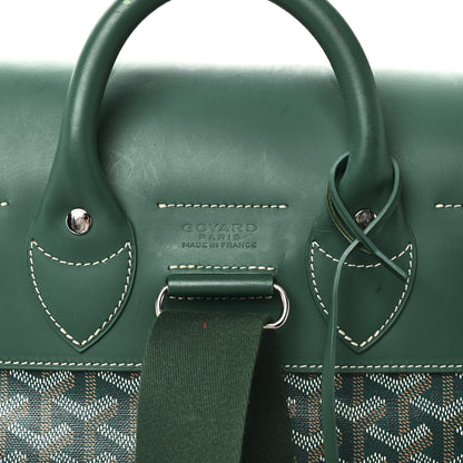 Goyard Goyardine Calfskin Alpin MM Backpack Green 6 of 9