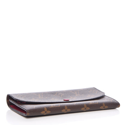 Louis Vuitton Monogram Emilie Wallet Fuchsia 4 of 7