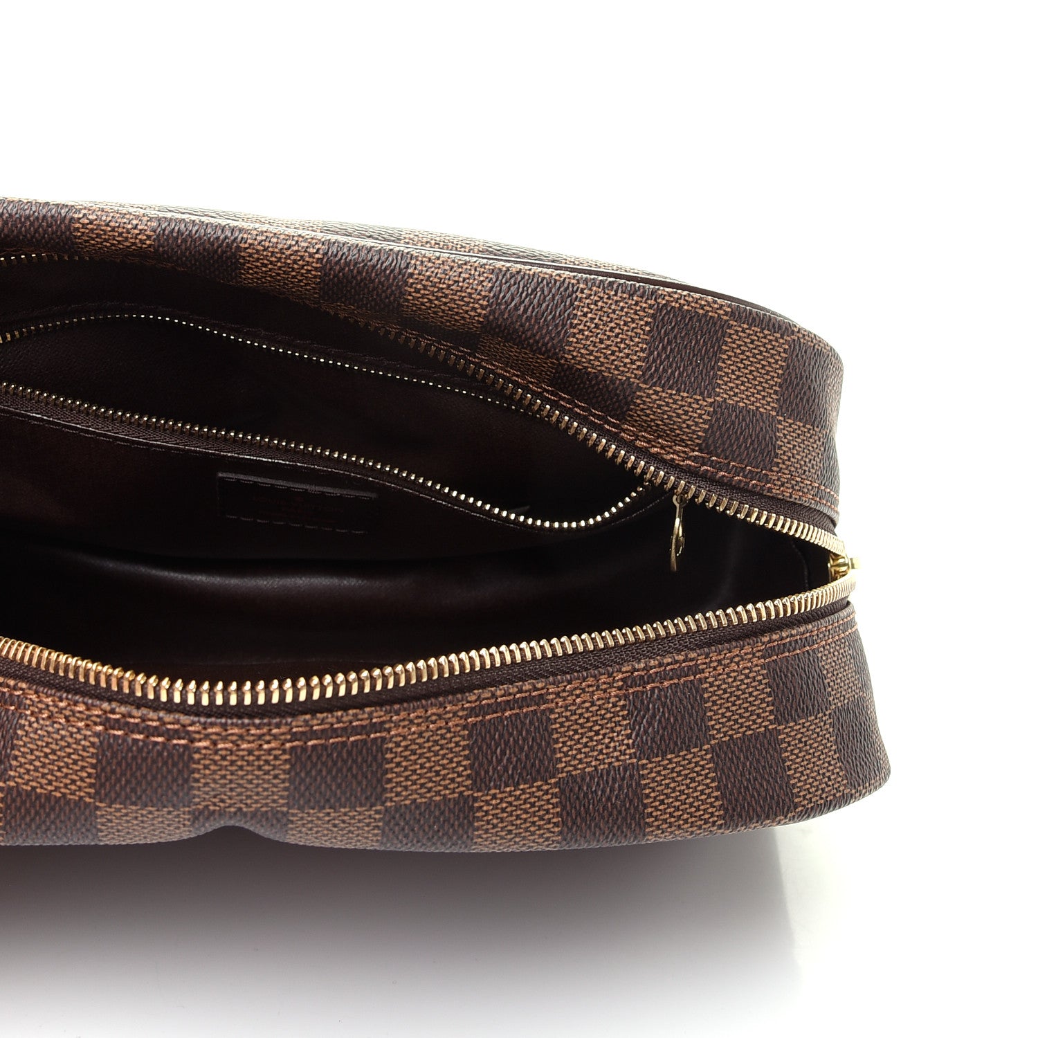 Louis Vuitton Damier Ebene Toiletry Bag 25 5 of 8