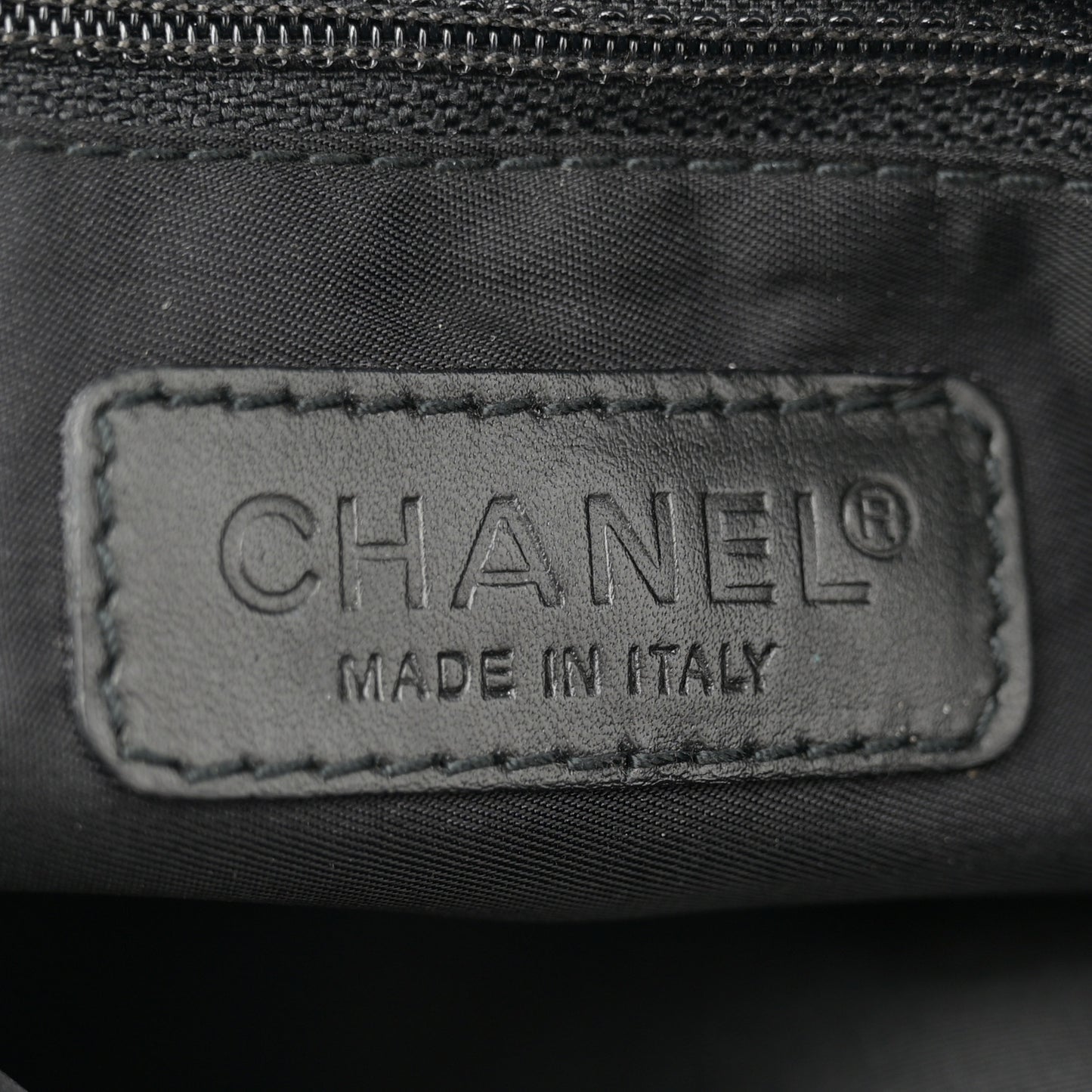 Nylon Travel Shoulder Bag Black