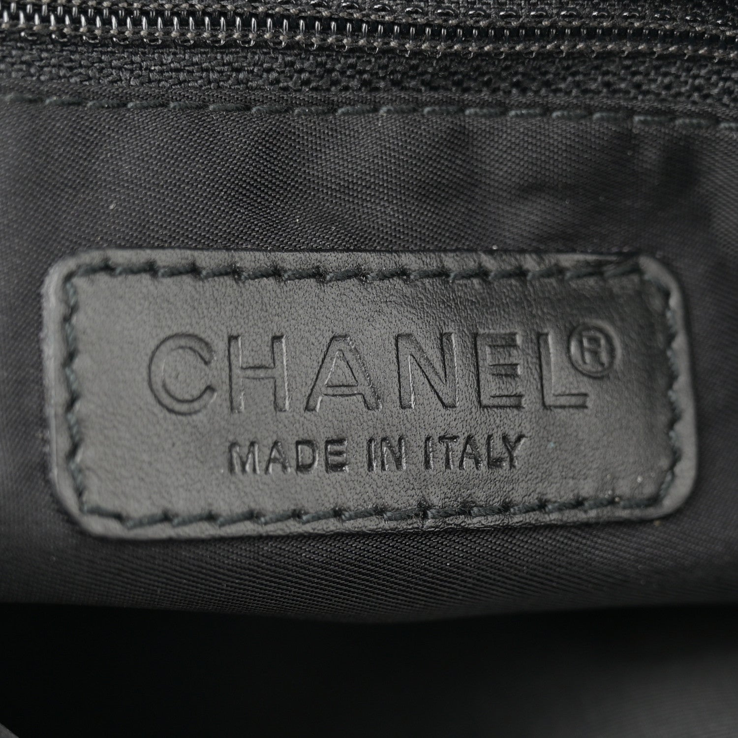 Chanel Nylon Travel Shoulder Bag Black 6 of 11