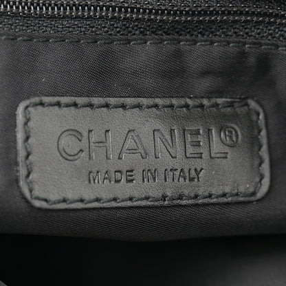 Chanel Nylon Travel Shoulder Bag Black 6 of 11