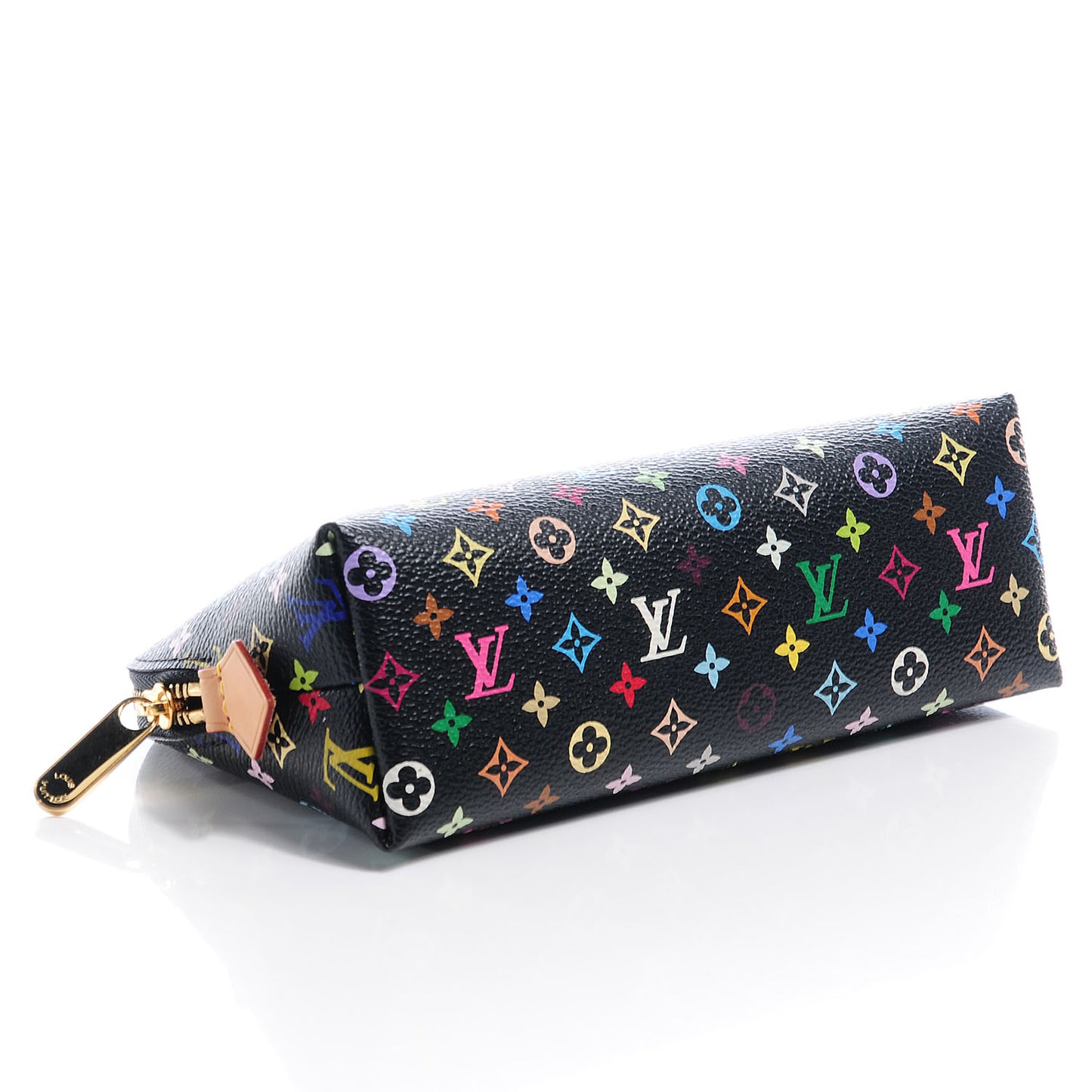 Monogram Multicolor Cosmetic Pouch Black Grenade