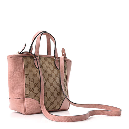 Gucci Monogram Small Bree Tote Beige Soft Pink 3 of 10