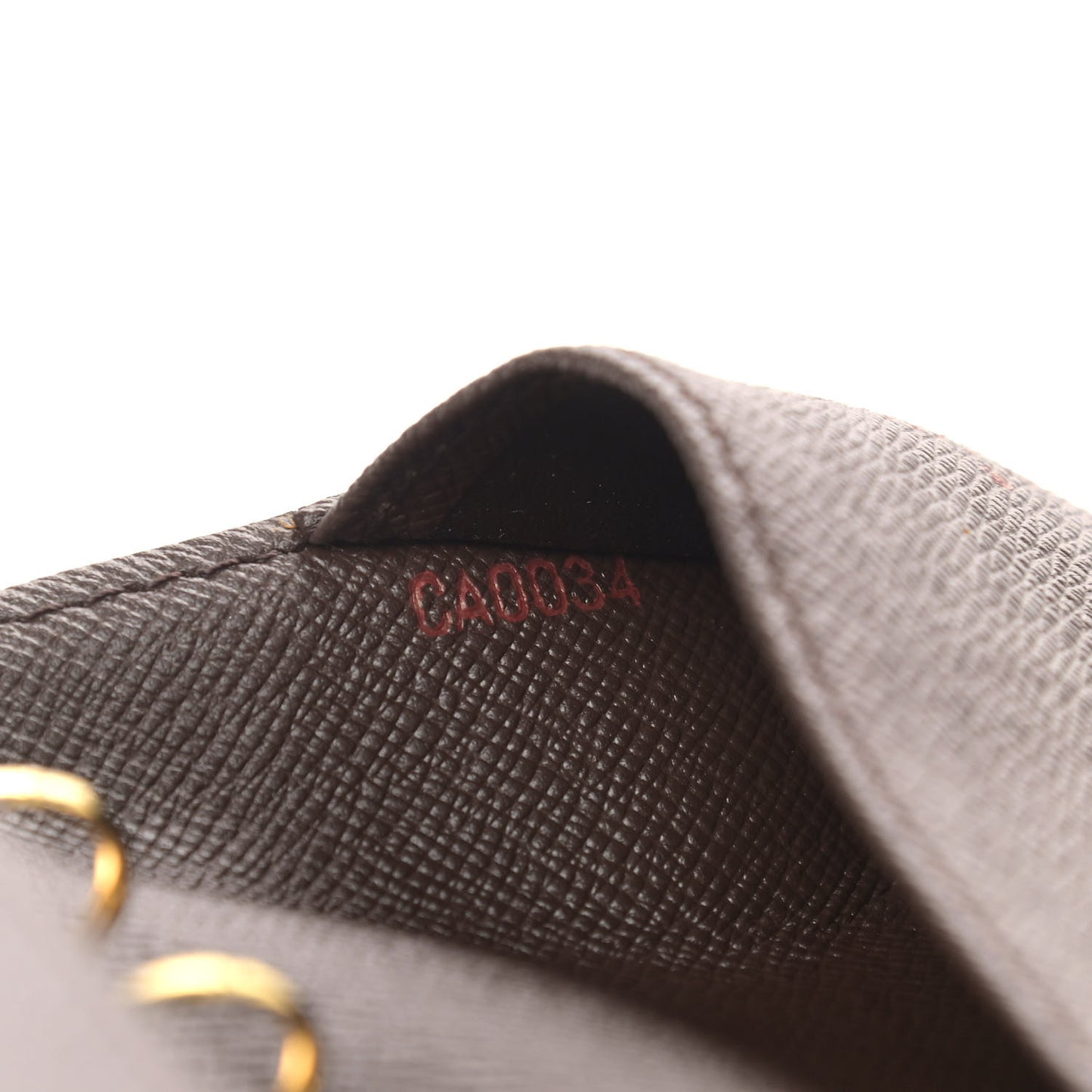 Damier Ebene Small Ring Agenda Cover