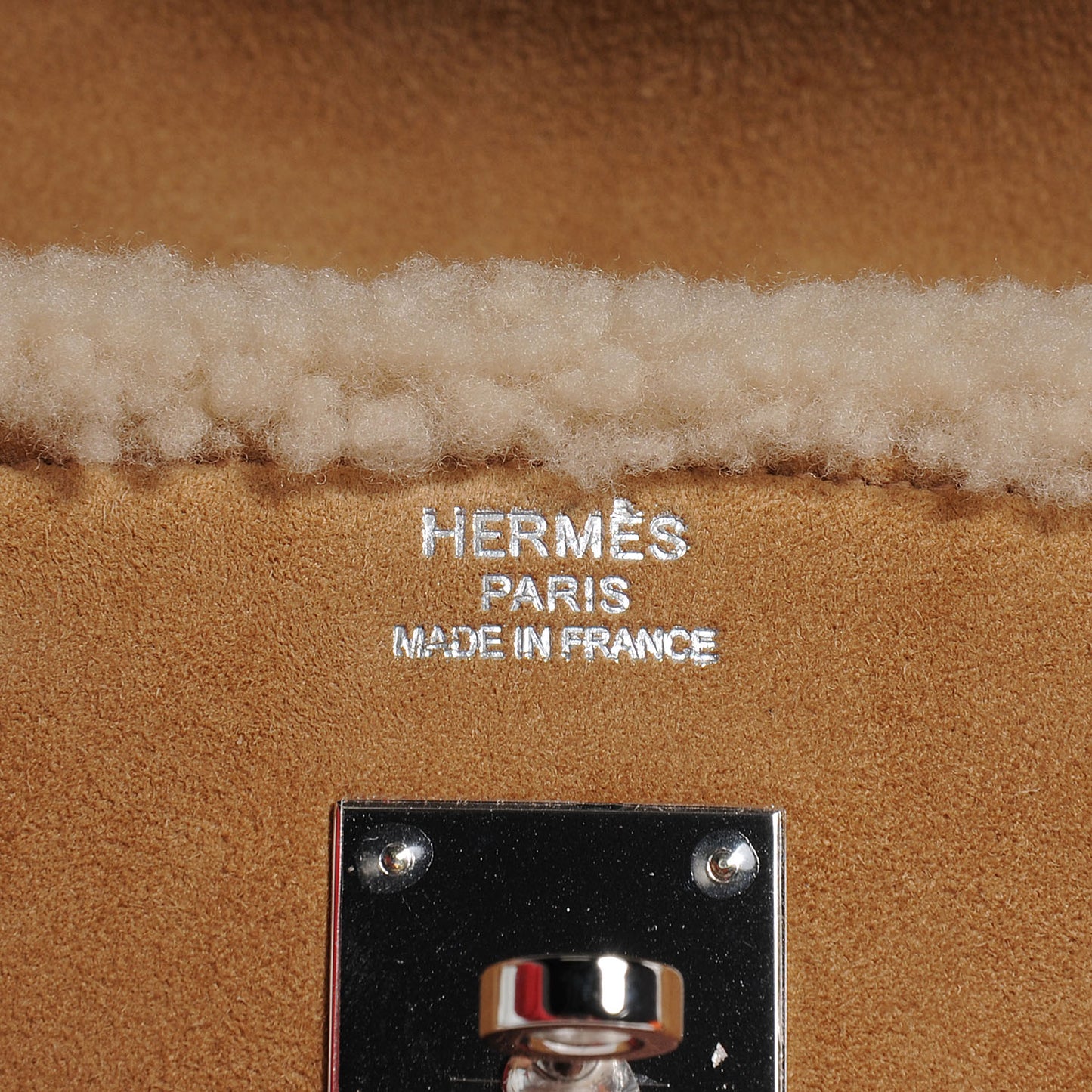 Veau Doblis Suede Mouton Shearling Teddy Plush Kelly Retourne 40 Alezan