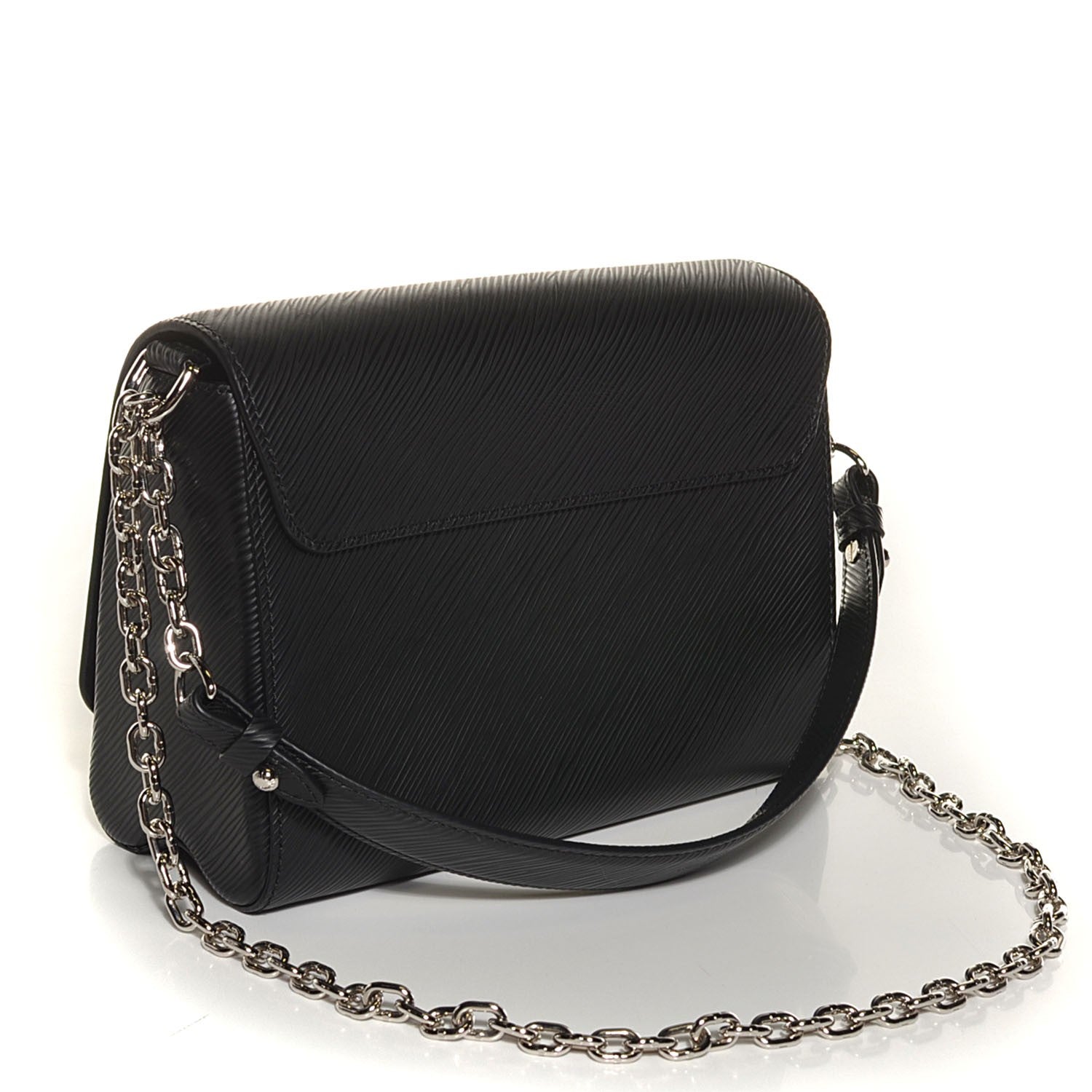 Louis Vuitton Epi Twist Shoulder Bag MM Black 3 of 7