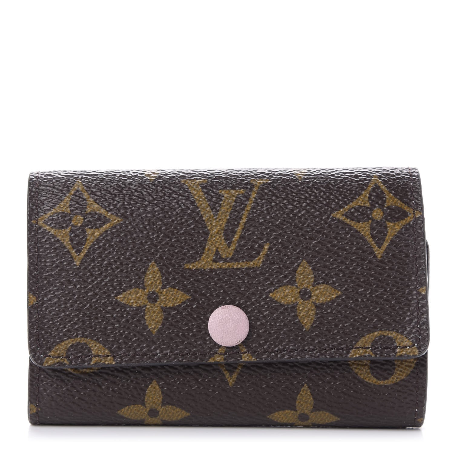 Louis Vuitton Monogram Multicles 6 Key Holder Rose Ballerine 1 of 9