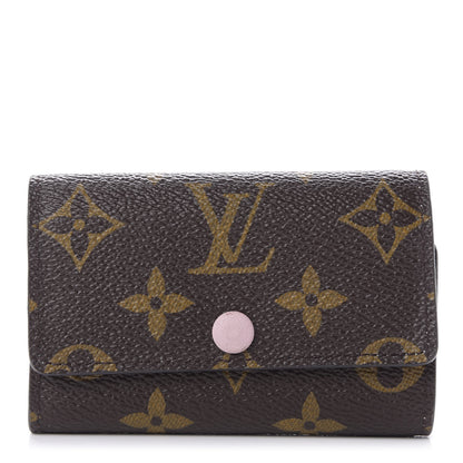 Louis Vuitton Monogram Multicles 6 Key Holder Rose Ballerine 1 of 9