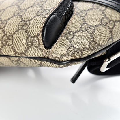 Gucci GG Supreme Monogram Belt Bag Black 9 of 10