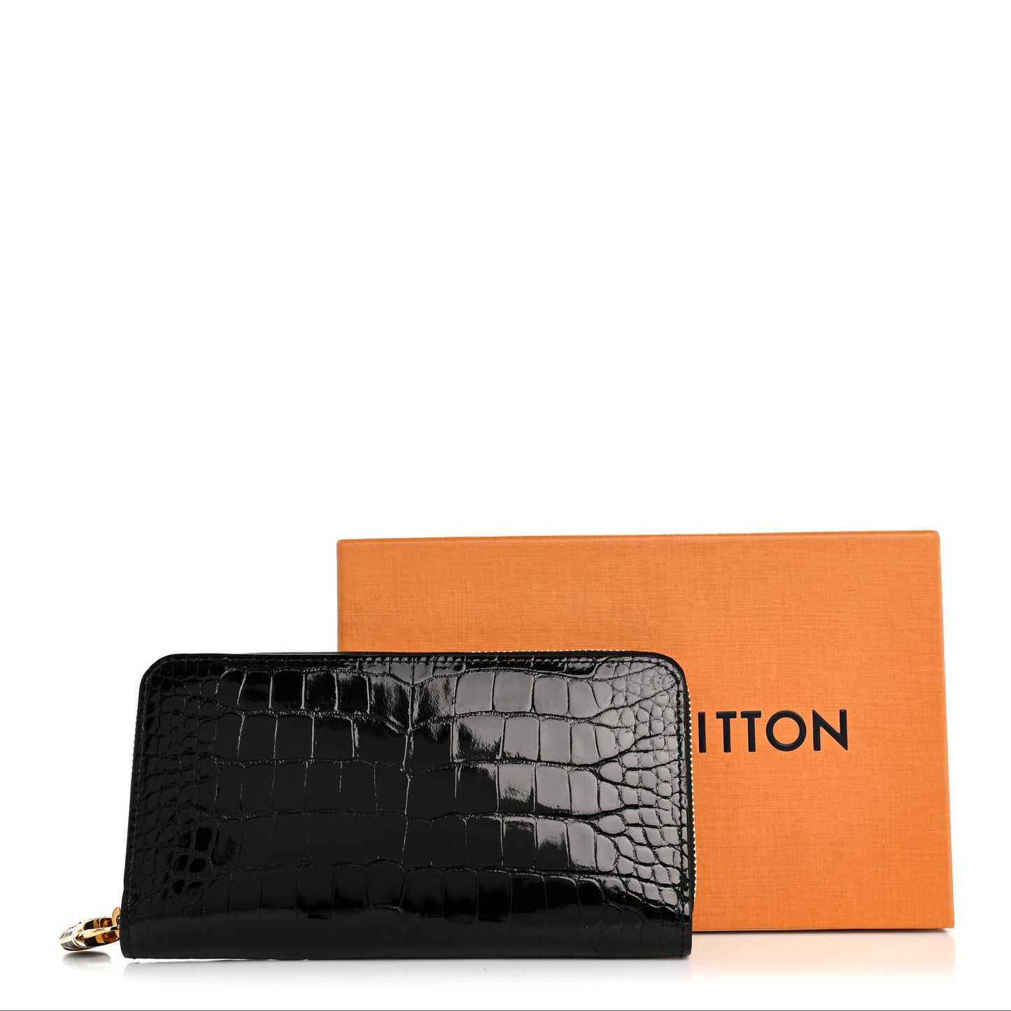 Alligator Zippy Wallet Black