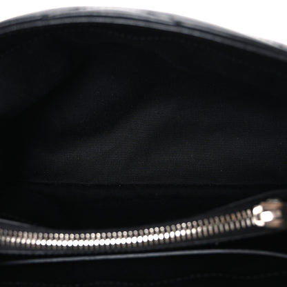 Saint Laurent Calfskin Y Quilted Monogram Small Loulou Chain Satchel Black Black 5 of 10