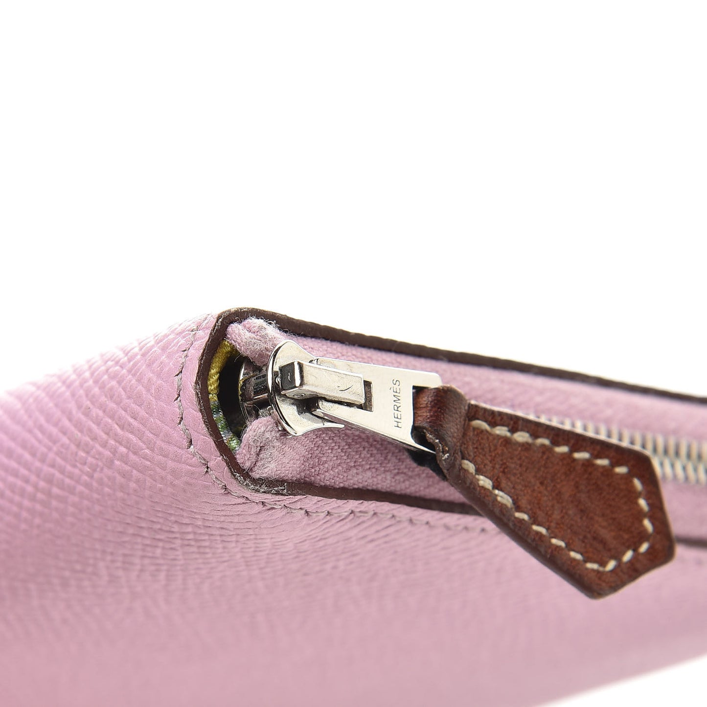 Epsom Silk'In Wallet Mauve Sylvestre