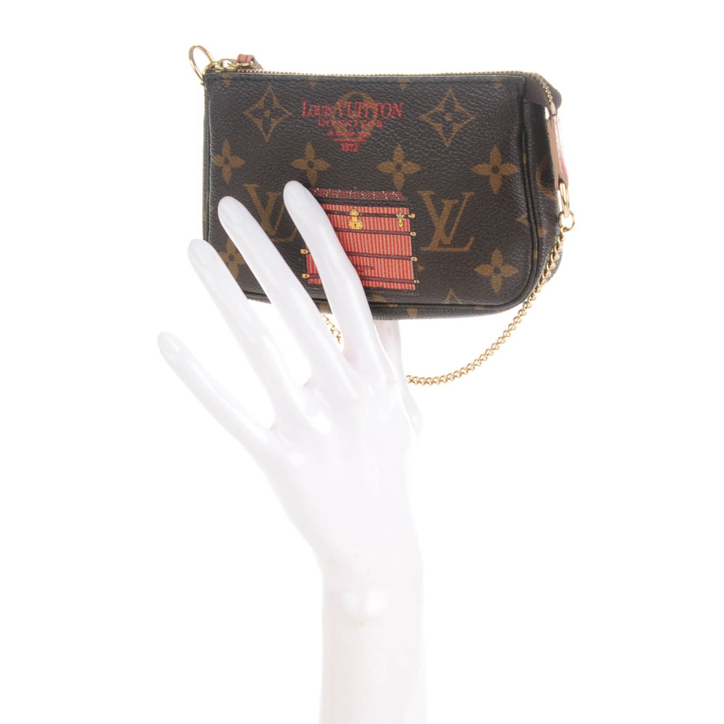 Monogram Trunks and Locks Mini Pochette Accessories