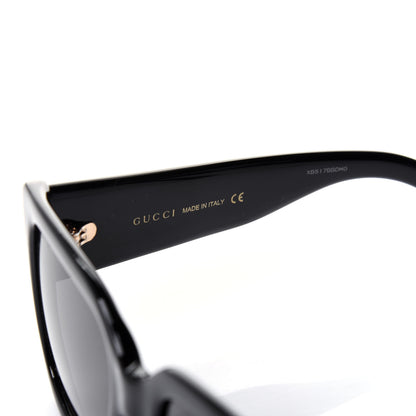Gucci Acetate Square Frame Sunglasses GG0141S Black 6 of 8