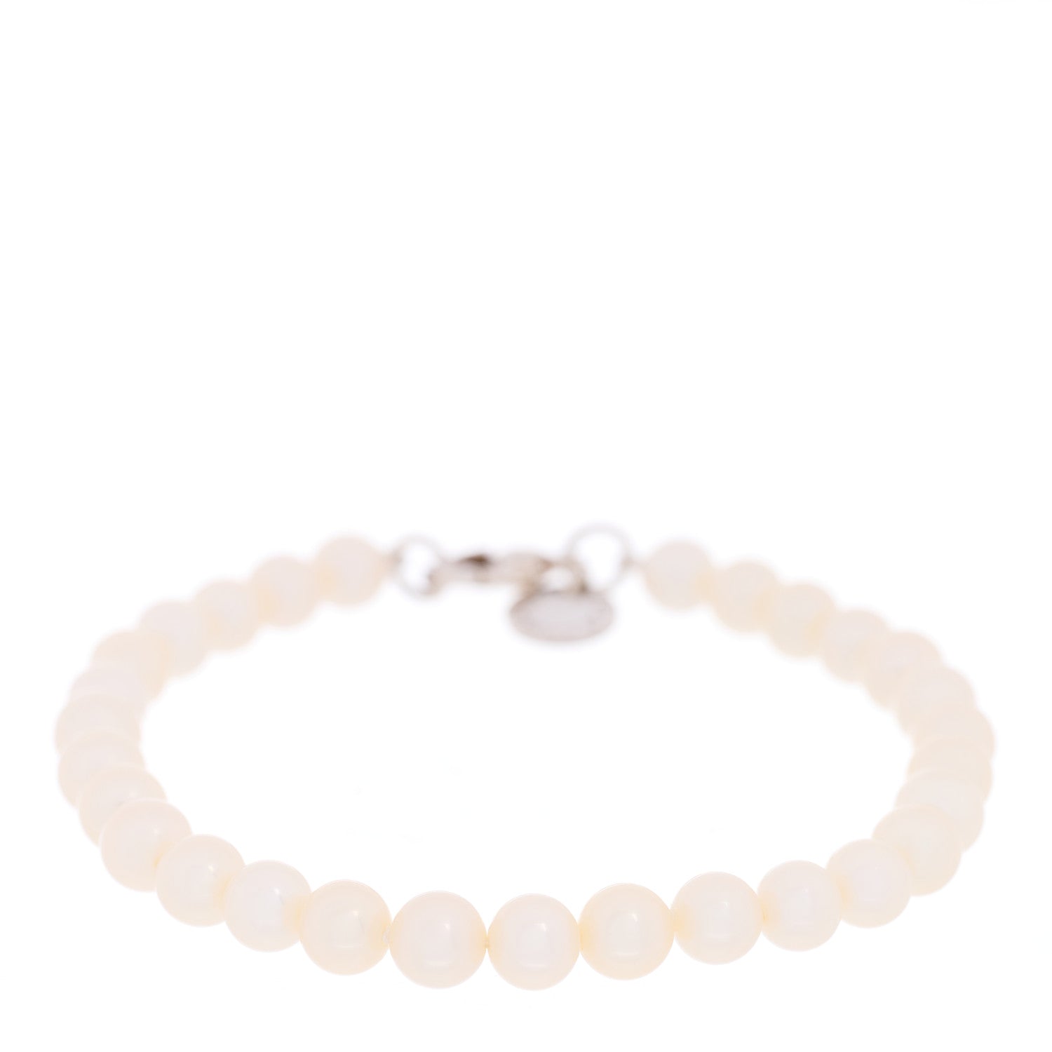 Tiffany Sterling Silver Pearl Ziegfeld Bracelet 1 of 3