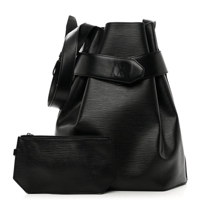 Louis Vuitton Epi Sac D'Epaule GM Black 1 of 10