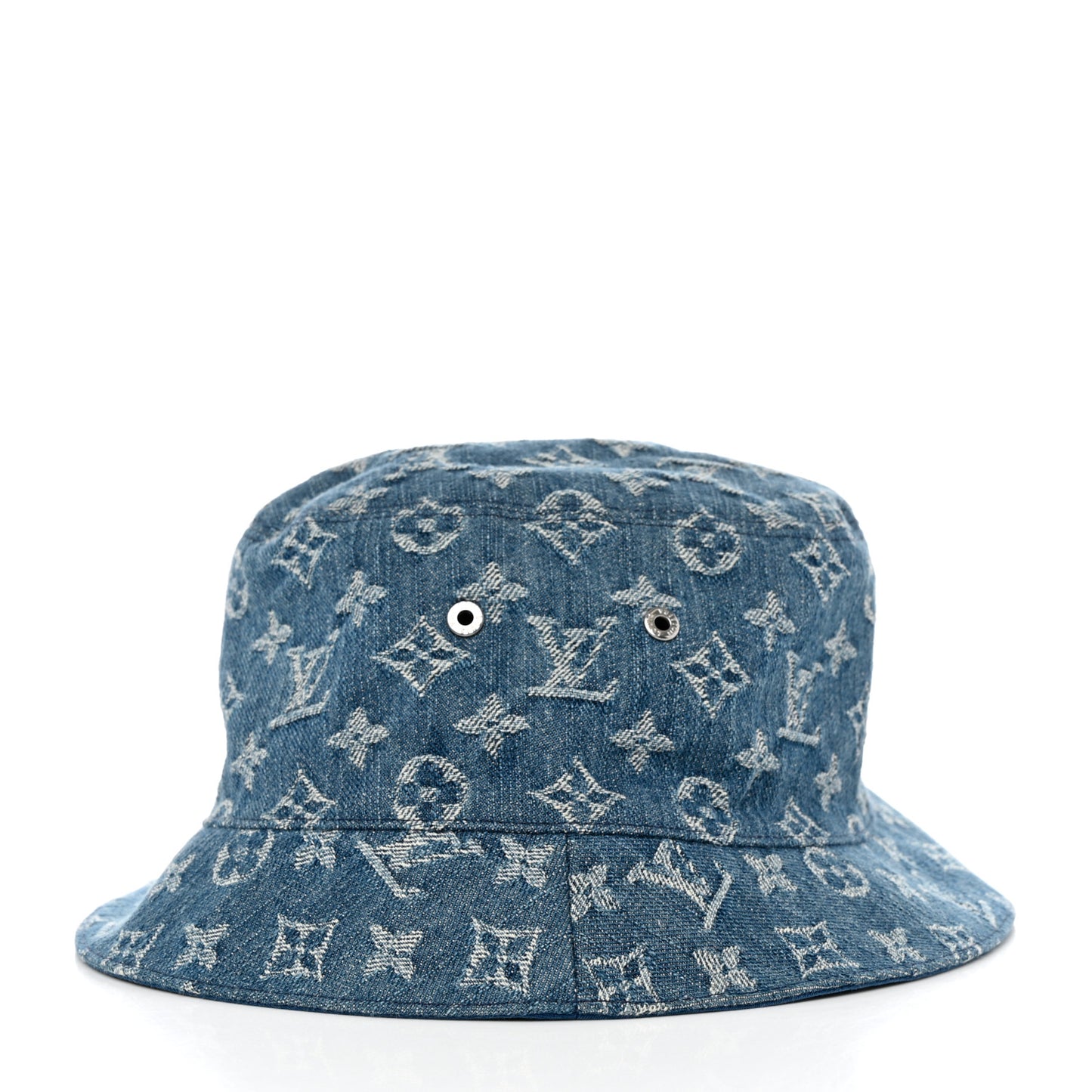 Monogram Denim Transformable Bob Bucket Hat 58 Blue