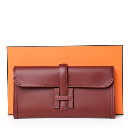 Hermes Swift Jige Elan 29 Clutch Rouge H 10 of 10