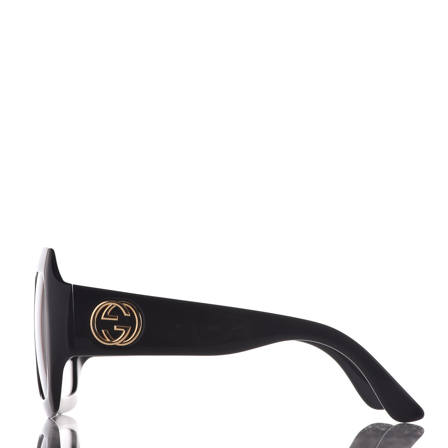 Acetate Square Frame Sunglasses GG0053S Black