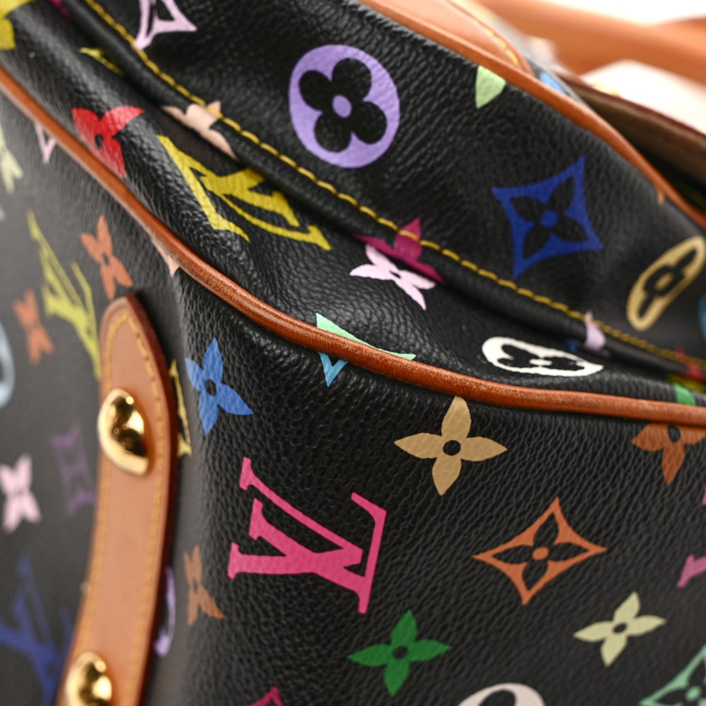 Monogram Multicolor Rita Black