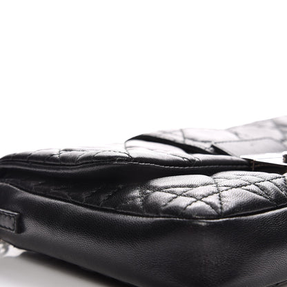 Christian Dior Lambskin Cannage New Lock Pouch Black 7 of 9